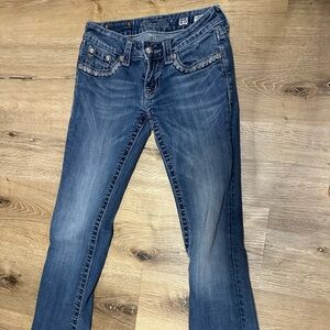 Miss Me Blue Boot Cut Jeans size 25
